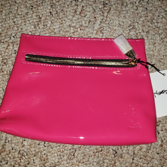 Pink YSL cosmetic/travel bag - Picture 1 of 6